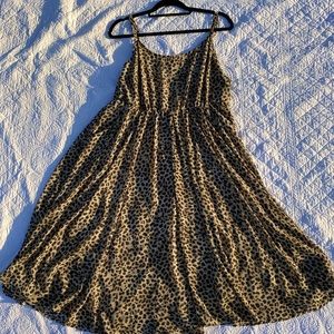 Torrid Leopard Print Dress Size 1